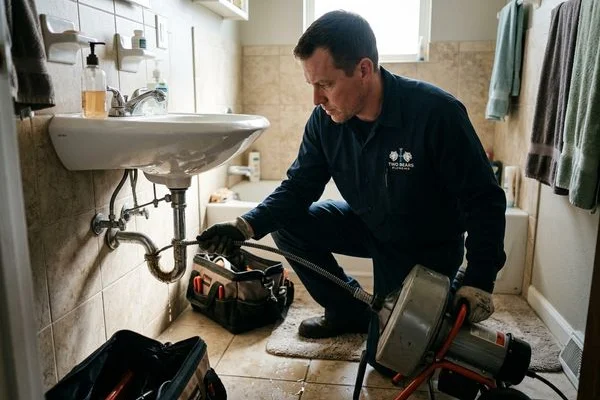 Drain Cleaning work example 1